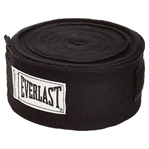 Everlast Bandagen (Black, One Size, 4454B)