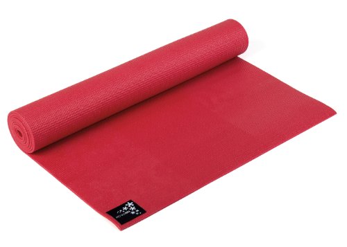 Yogistar Yogamatte Basic - rutschfest - Fire Red