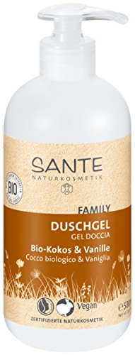 SANTE Naturkosmetik Duschgel Bio-Kokos & Vanille