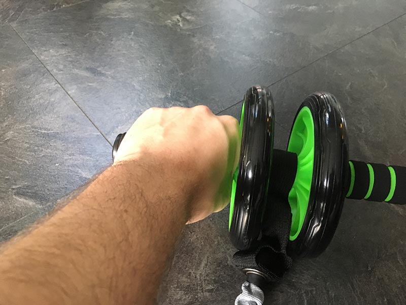 Bauchroller Test Sportastisch Extreme Ab Roller Bauchtrainer Training Hand