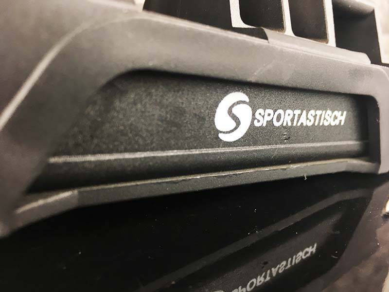 Farradschloss Test Sportastisch Fahrradschloss Hold on Logo Seitenansicht