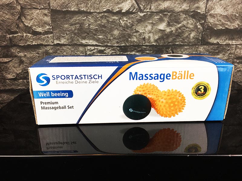 Massageball Test Sportastisch Well-Being Verpackung