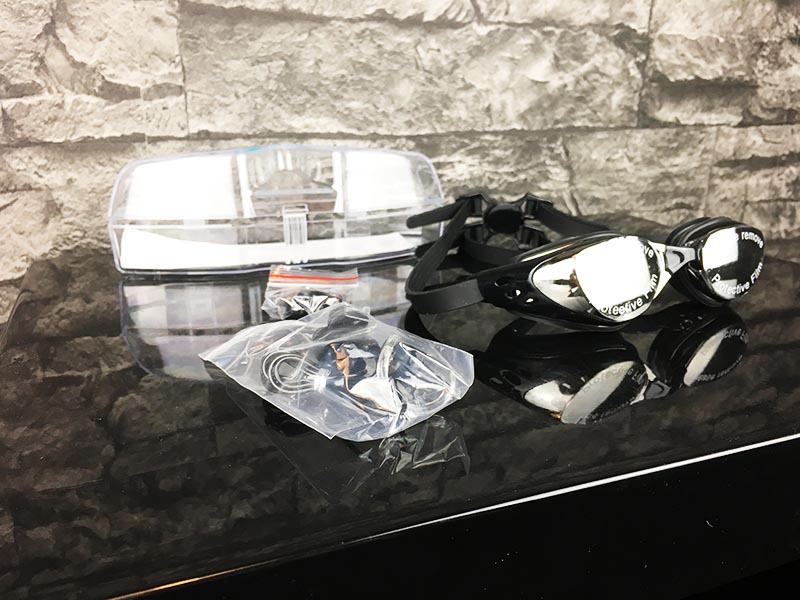 Schwimmbrille Test Sportastisch Proswim Gesamtansicht ausgepackt