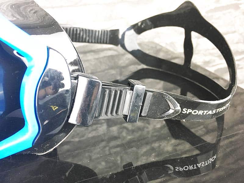 Taucherbrille Test Sportastisch Dive Under Verschluss Seite